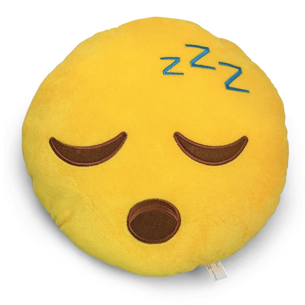 Mini Mates Snooze Emoji Plush Pillow | 39.5cm