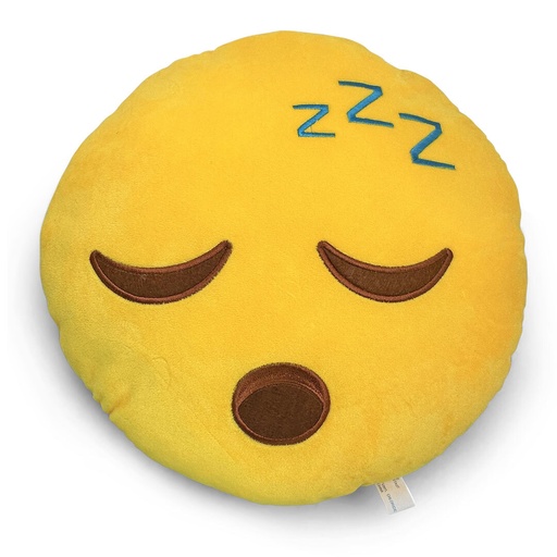 [9340457032942] Mini Mates Snooze Emoji Plush Pillow | 39.5cm