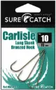 SureCatch Carlisle Long Shank Bronze Hooks | Size 10 | 15 Pack