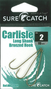 SureCatch Carlisle Long Shank Bronze Hooks | Size 2 | 15 Pack