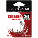 SureCatch Suicide Nickel Hooks | Size 2/0 | 10 Pack