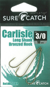 SureCatch Carlisle Long Shank Bronze Hooks | Size 3/0 | 10 Pack