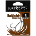 SureCatch Baitholder Nickel Hooks | Size 4 | 12 Pack