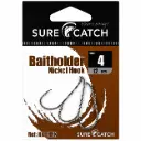 SureCatch Baitholder Nickel Hooks | Size 4/0 | 12 Pack