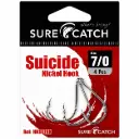 SureCatch Suicide Nickel Hooks | Size 7/0 | 4 Pack