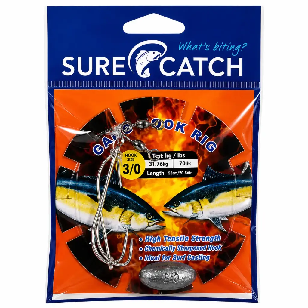 SureCatch Gang Hook Rig | Size 3/0
