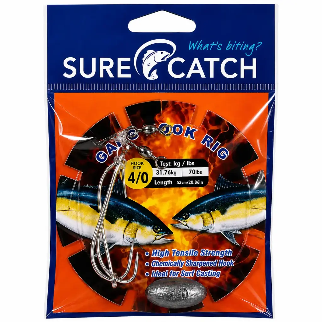 SureCatch Gang Hook Rig | Size 4/0