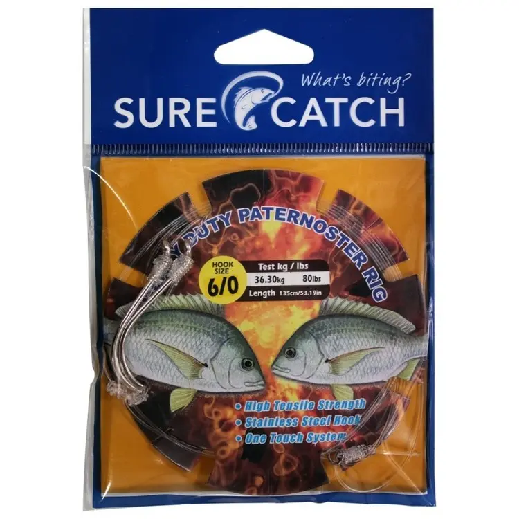 SureCatch Heavy Duty Paternoster Rig | Size 5/0