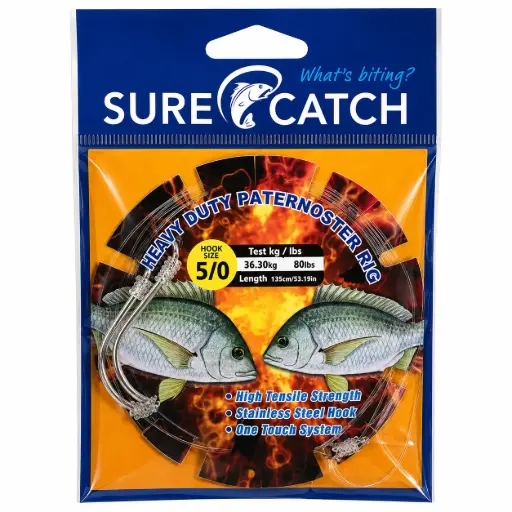 [8887113187963] SureCatch Heavy Duty Paternoster Rig | Size 5/0