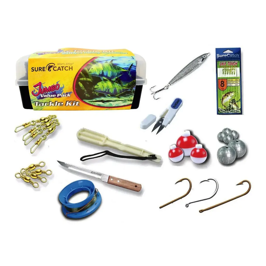 SureCatch Jumbo Fishing Tackle Box | 200 Pieces