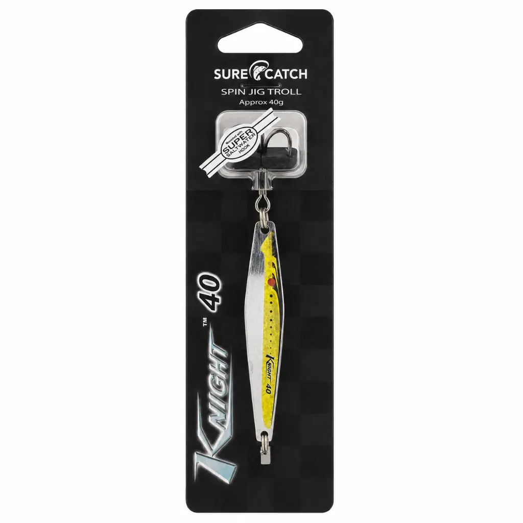 SureCatch Knight Metal Fishing Lure 40gm | Colour 09