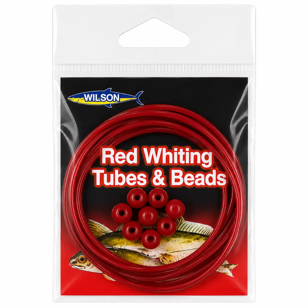 Wilson Whiting Tubes & Beads | Red