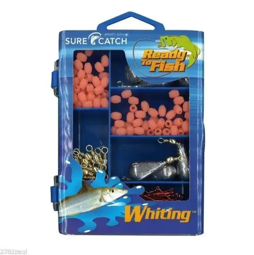 [8887113072665] SureCatch Whiting Fishing Tackle Box | 226 Pieces
