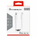 3SIXT Tough USB-C to Lightning Cable | White | 1.2m