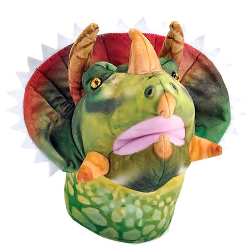 [92389253269] Wild Republic Triceratops Puppet With Sound