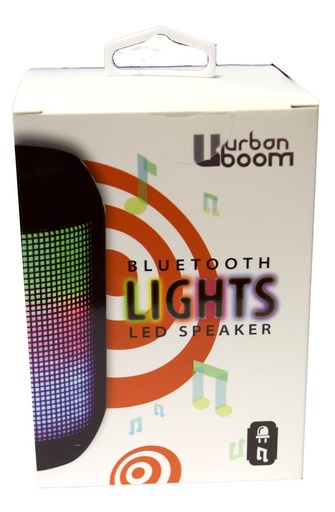 [9340457011183] Urban Boom Bluetooth LED Speaker