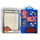 Mangrove Jacks Whiting Fishing Pack | Hooks, Swivels, Sinkers, and Lumo Beads in Tackle Box