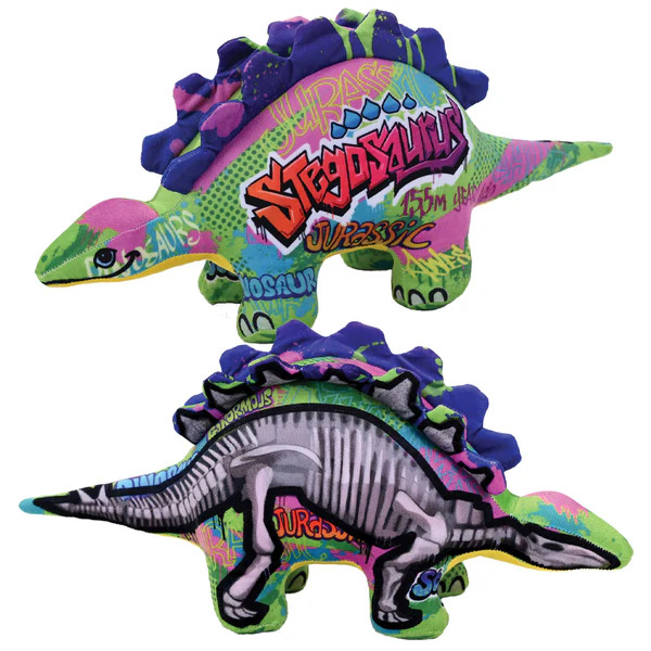 Wild Republic Graffiti Dino Stegosaurus Large Plush