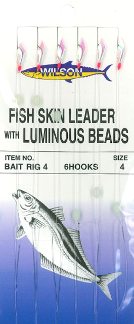 Wilson Hook Bait Rig | Size 4 | 6 Pack