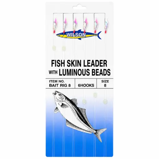 [9312528344735] Wilson Hook Bait Rig | Size 8 | 6 Pack