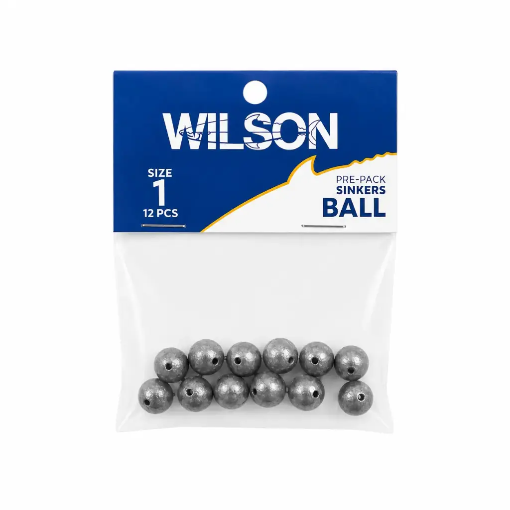 Wilson Pre Pack Ball Sinker | Size 1 | 12 Pack