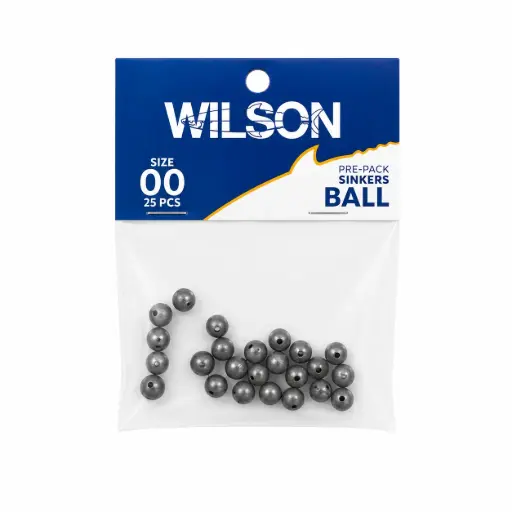 [9312528694564] Wilson Pre Pack Ball Sinker | Size 00 | 25 Pack