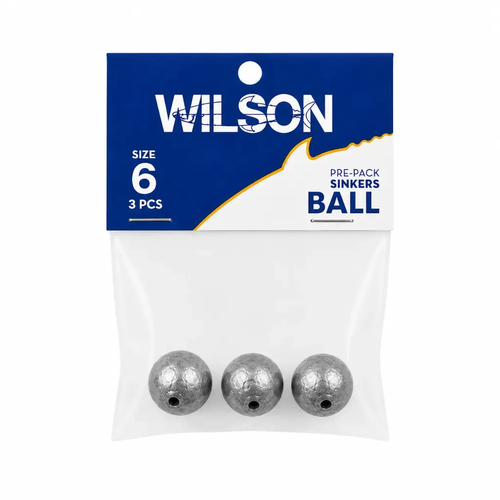 Wilson Pre Pack Ball Sinker | Size 6 | 3 Pack