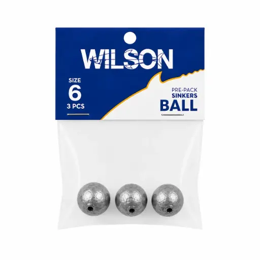 [9312528694625] Wilson Pre Pack Ball Sinker | Size 6 | 3 Pack