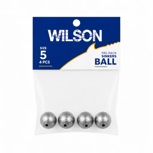 [9312528694618] Wilson Pre Pack Ball Sinker | Size 5 | 4 Pack