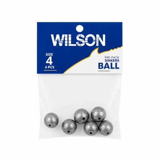 [9312528694601] Wilson Pre Pack Ball Sinker | Size 4 | 6 Pack
