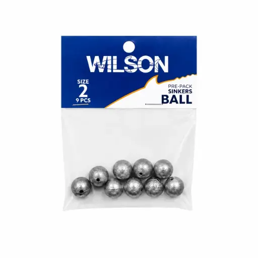 [9312528694588] Wilson Pre Pack Ball Sinker | Size 2 | 9 Pack