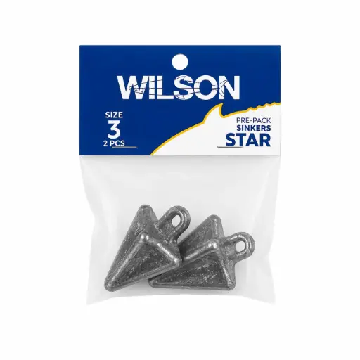 [9312528694984] Wilson Pre Pack Star Sinker | Size 3 | 2 Pack