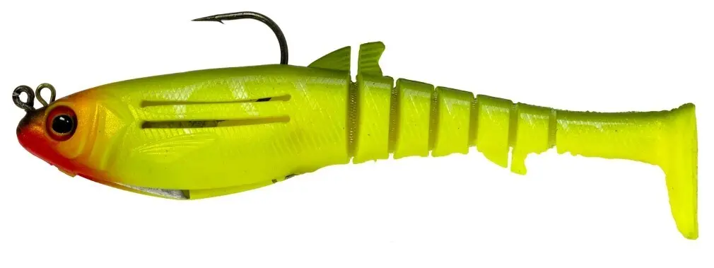 Zerek Jighead Rigged Flat Shad X Lure | 130mm 28g | Chocolate Rose