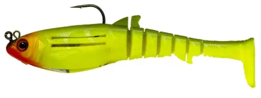 [8887113565167] Zerek Jighead Rigged Flat Shad X Lure | 130mm 28g | Chocolate Rose