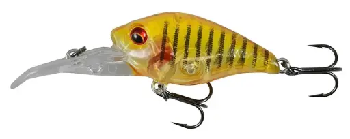 [8887113438492] Zerek Bulldog Crank Floating Lure | 38mm 4g | Sunrise