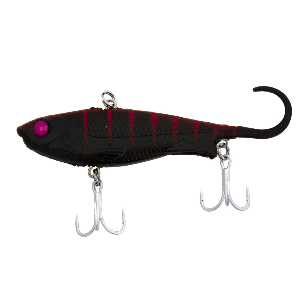 Zerek Fish Trap Soft Vibe Lure | 95mm 23g | Pink Sunset