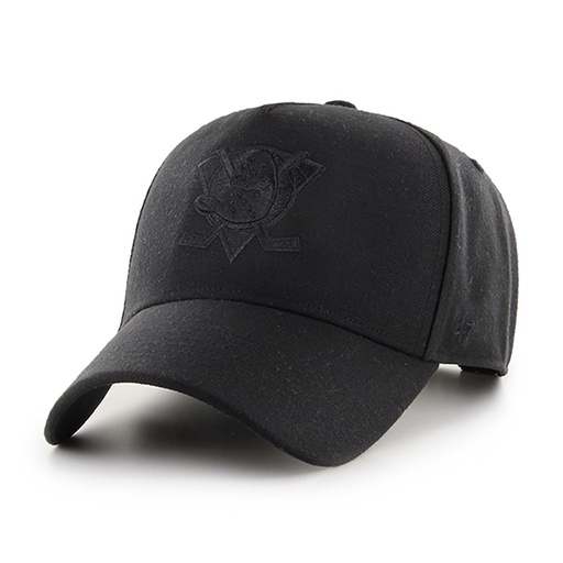 [194602338583] 47 Brand Anaheim Ducks Black/Black Replica '47 Mvp Dt Snapback