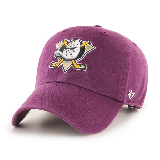 [194602063751] 47 Brand Anaheim Ducks Clean Up NHL Plum OSFM H-NLRGW25GWS-PJ