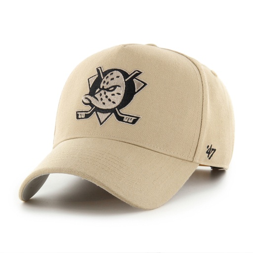 [198304656136] 47 Brand Anaheim Ducks MVP DT Core Khaki OSFM
