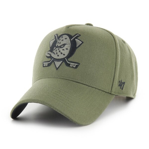 [198304656167] 47 Brand Anaheim Ducks MVP DT Snapback Sandalwood OSFM