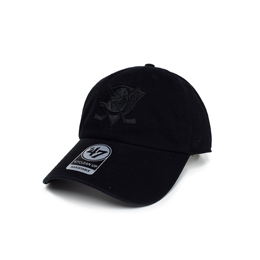 [194602643564] 47 Brand Anaheim Ducks NHL Clean UP Black/Black OSFM H-RGW25GWS-BKM