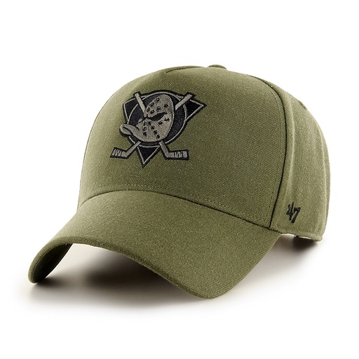 [194602338590] 47 Brand Anaheim Ducks NHL MVP DT Snapback Sandalwood OSFM H-REPDT25WBP-SWA