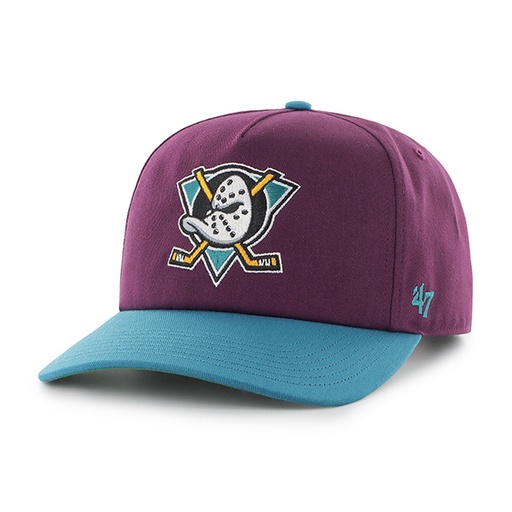 [195000685958] 47 Brand Anaheim Ducks Plum Nantasket 47 Captain DTR OSFM H-NTSKT25GWP-PJ