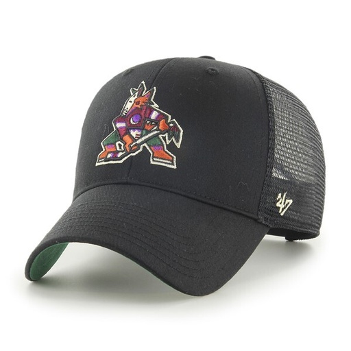[196002744056] 47 Brand Arizona Coyotes Branson MVP Black OSFM