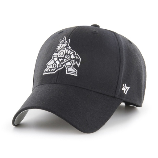 [196505488761] 47 Brand Arizona Coyotes MVP Snapback Black/White OSFM