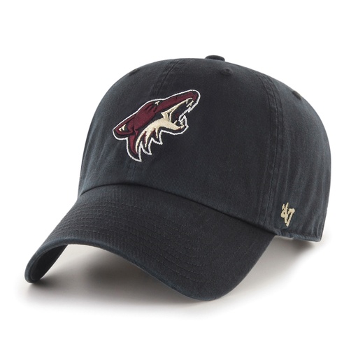 [53838705838] 47 Brand Arizona Coyotes NHL Clean Up Black OSFM H-RGW21GWS-BK