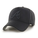 47 Brand Atlanta Braves MLB MVP DT Snapback Black OSFM B-MPDTP01WBP-BK