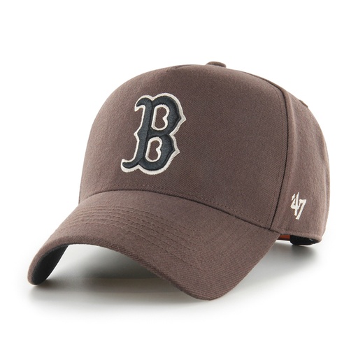 [196895499040] 47 Brand Boston Red Sox Brown/Sail Replica 47 MVP DT Snapback OSFM B-REPDT02WBP-BWA