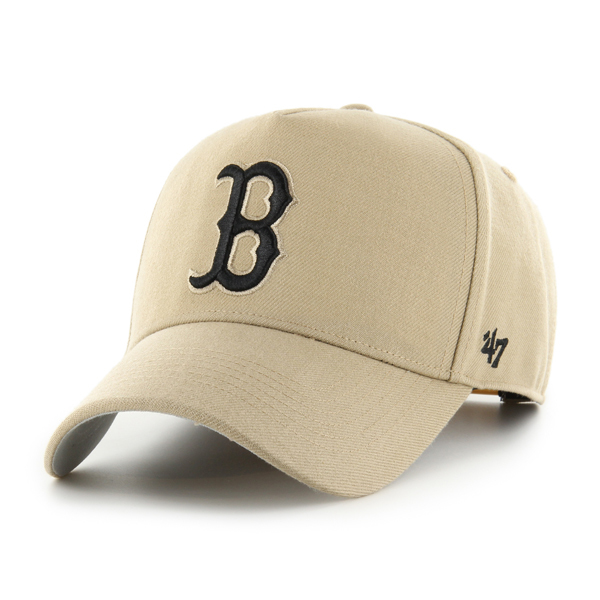 47 Brand Boston Red Sox MLB MVP DT Snapback Khaki OSFM B-MPDTP02WBP-KH