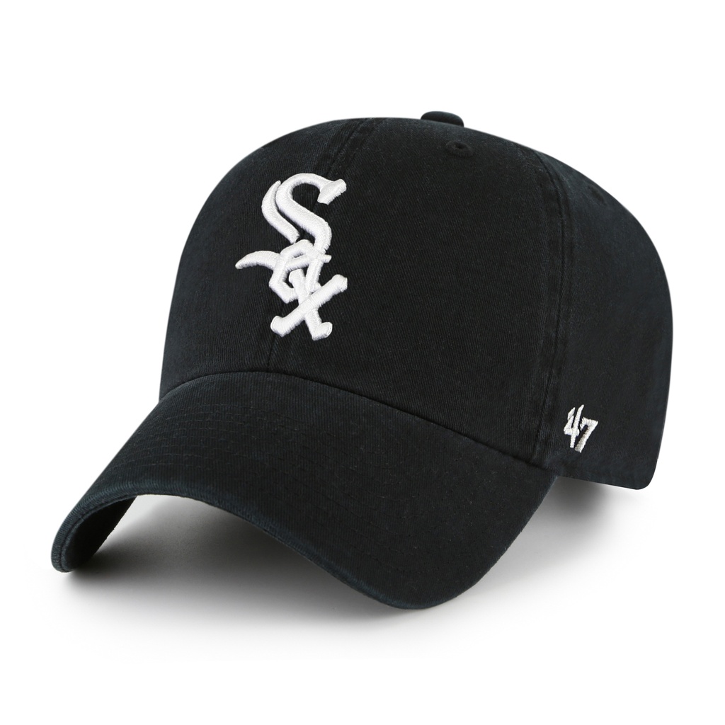 47 Brand Chicago White Sox NHL Clean Up Black OSFM B-RGW06GWS-HM